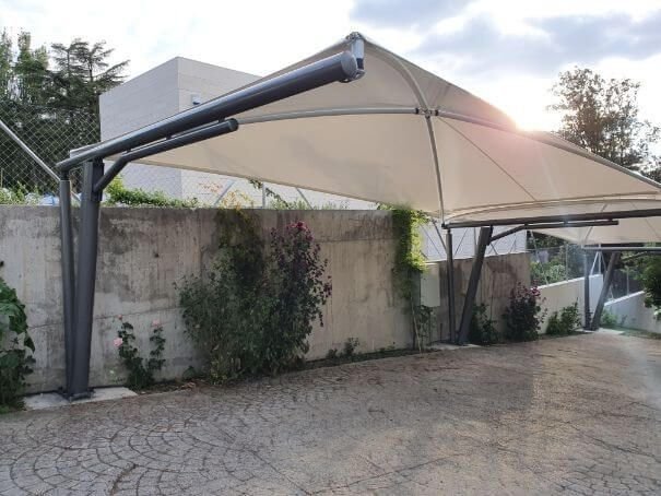 مقاول مظلات سيارات جده